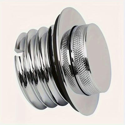 1 stuks Aluminiumlegering Motorfiets Brandstoftankdop Retro Druktype Pop-up Luchtdop Benzinetank Accessoire 1pc