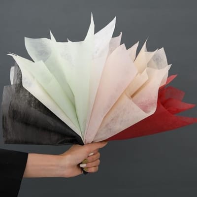 240 Vellen Waterdicht Bloem Inpakpapier van Katoen, Geplooid en Uittrekbaar voor Boeketten en Geschenken, Perfect voor Bloemenwinkels en Decoratie
