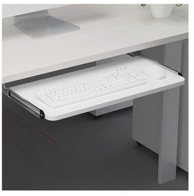 Toetsenbordlade voor Onder Bureau - Ideaal voor Kantoor en Thuisstudie, 75x25cm