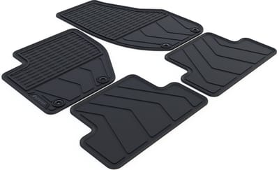 Rubber Automatten geschikt voor Volvo V40 - Bouwjaar: 2012-2019 - Originele pasvorm - 4-delig