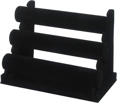 Elegante Velvet Sieraden Organizer voor Armbanden en Kettingen - Perfecte Opbergoplossing voor Juwelen