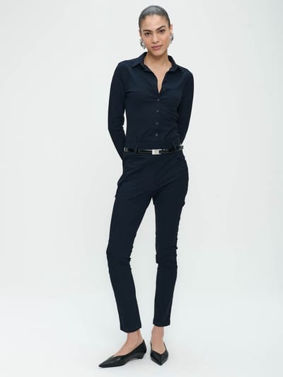 Jumpsuit Diana Easy Wear Technical Jersey | Blue - Blue / S