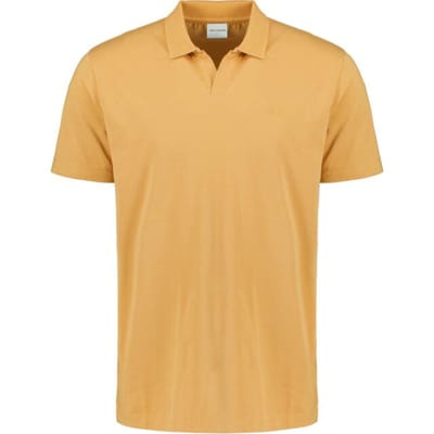 No Excess Polo v solid stretch yellow