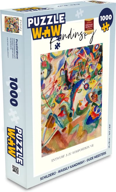 Puzzel Schilderij - Wassily Kandinsky - Oude meesters - Legpuzzel - Puzzel 1000 stukjes volwassenen