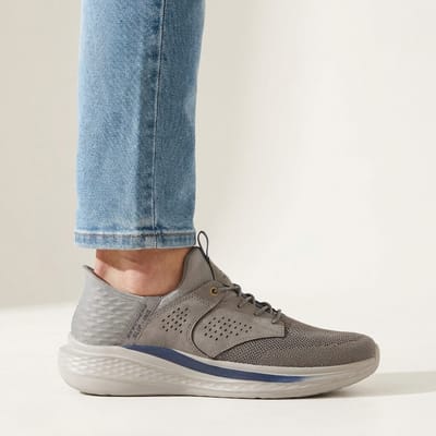 Skechers Slip - Sneakers - Unisex - ins Relaxed Fit Slade Caster Grijs