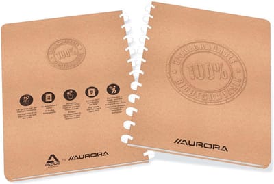 Schrift adoc bio a4 lijn 144pag 90gr kraft | 10 stuks