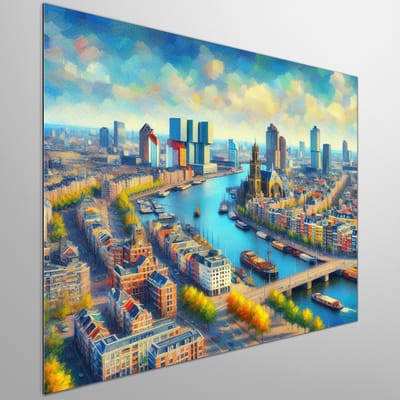 Kunstprint | Wanddecoratie | Dibond | 60 × 60 cm