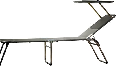 Fiam - Amigo 40+ Sun driepotig ligbed - grijs - 4 - 6 Wochen