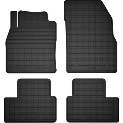 Wielganizator BasicProtect Serie - Universele Rubber Autovloermatten - Voor Volvo XC90 I SUV - Antislip - Weerbestendig