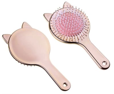 Dailygoods- Haarkam Hoofdhuidmassage - Zachte Borstel - Brede Tanden