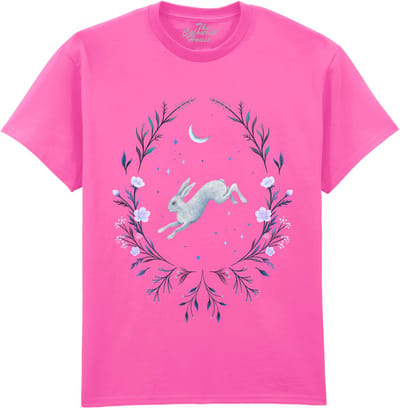 Konijn Blue Easter Bunny The Coloured House T-shirt S