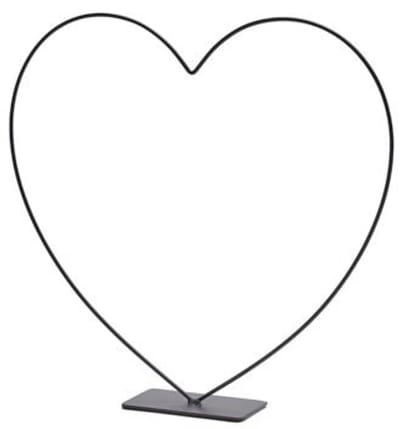 Paardekooper metalen hart op standaard 7436076