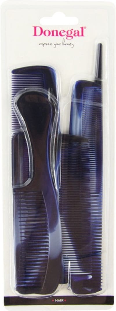 Granaatappel 1516 6delige haarkam set.