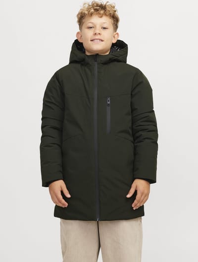 JACK & JONES JJPAYNE PARKA JACKET JNR Jongens Jas - Maat 152