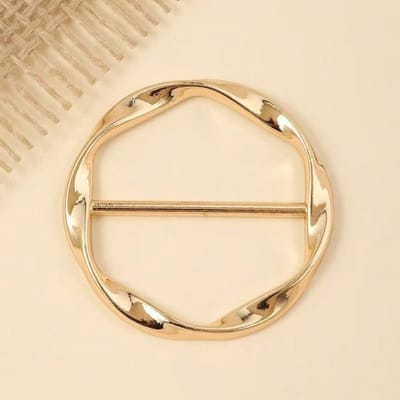Boucle Polyvalente Multi-Usage, Tout-Match, Outil de Raccourcissement, Nouée sur le Coin, Taille, Ceinture, Et Boucle de T-Shirt Style Pop Culture Décontracté A