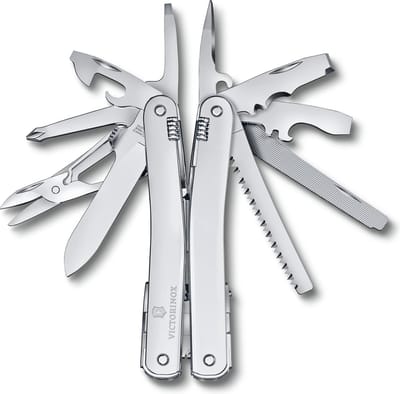 Victorinox Swiss Tool Spirit MX 3.0224.MN Multitool Aantal functies 24 Zilver