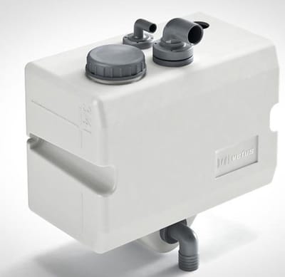 VETUS vuilwatertank 25 liter voor wandbevestiging - horizontaal model