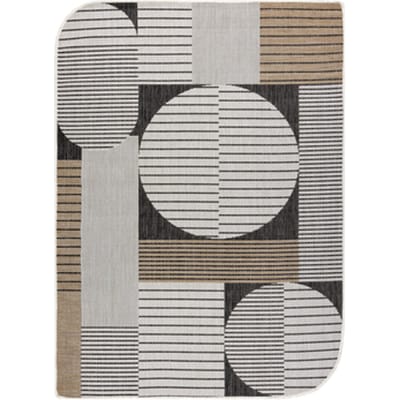 Kleden Rugsx ORGANIC 2769 sisaltapijt Geometrisch ecru / zwart 120x170 cm