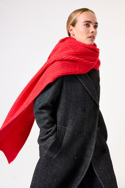 GARCIA Dames Effen Sjaal Rood