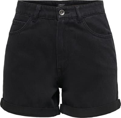 ONLY - ONLVEGA HW MOM DNM SHORTS NOOS - Dames - Bermuda shorts