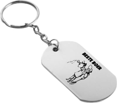 Akyol - boer sleutelhanger - Boer - boeren - trots op de boer - boerderij - 54 x 29mm