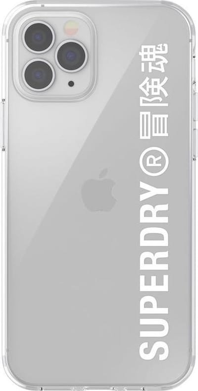Superdry Snap Case Clear TPU hoesje voor iPhone 12 Pro Max - transparant