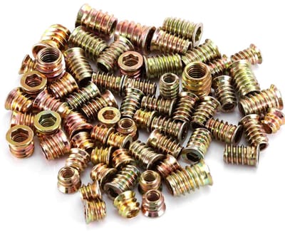 Solidchoice - Set van 30 stuks M5 Zinklegering Moeren - Assortiment voor Meubelmontage