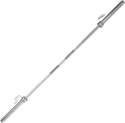 Tunturi Olympische Powerstang - Halterstang - 220 cm - Ø 50 mm - Incl. gratis fitness app