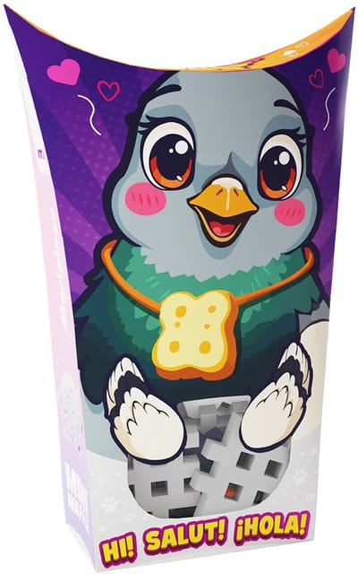 Mini wafel blokken pocket pets duif - Marioinex - vanaf 3 jaar