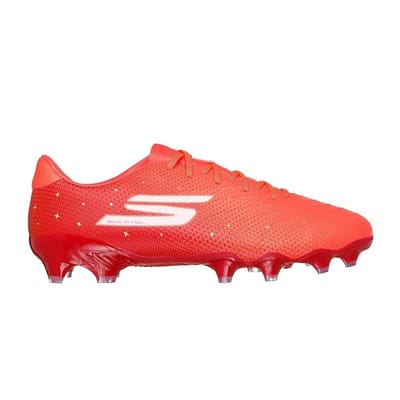Skechers Unisex Volwassen SKX 1.5 Gebarsten Vaste Grond Voetbalschoenen (Koraal)