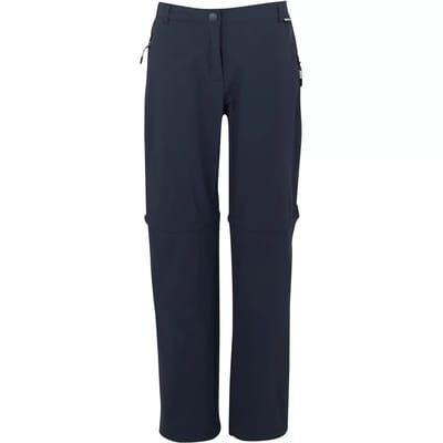 Broek Wandelen Dames Fitted Design Zippered Benen