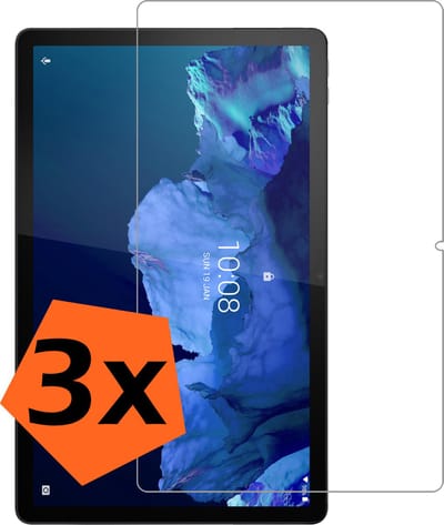 Screenprotector - 3 Stuks - Geschikt voor Lenovo Tab P11 - Extra Sterk - Gehard Glas - Beschermglas - Tempered Glass - Screen Protector