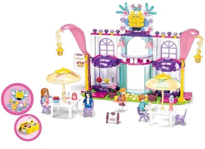 Sluban Girls Dream Bar Bouwspel 361 Stukken Transparant Kinderen