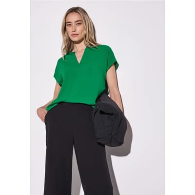 Blouse in effen kleur