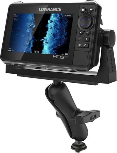 Track-ball montage Fishfinders C-Kogel