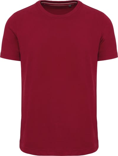 Kariban Vintage heren-t-shirt met korte mouwen KV2106 - Vintage Dark Red - XXL