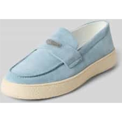 Loafers met labeldetail, model 'REINER'