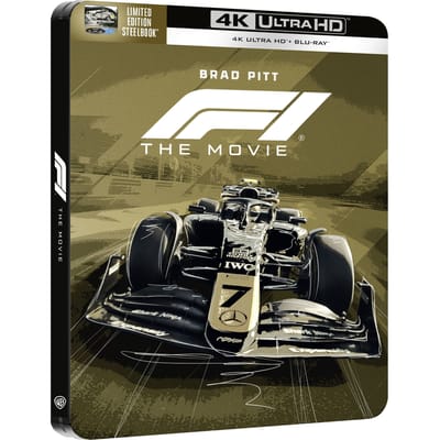 F1 the Movie - Limited Edition Steelbook - 4K Ultra HD + Blu-ray - Import