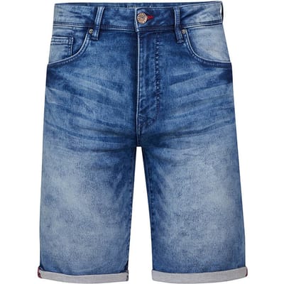 Petrol Industries - Heren Summer Denim Shorts - Blauw - Maat S