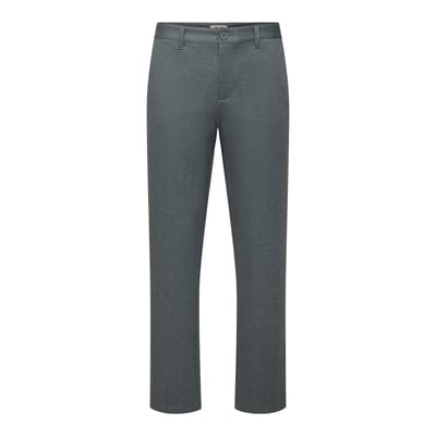 ONLY & SONS - ONSMARK REG TAP DITSY 020934 PANT NOOS Heren Broek