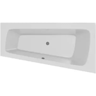 Allibert Ligbad Edena Hoekbad - 160x85cm - Wit