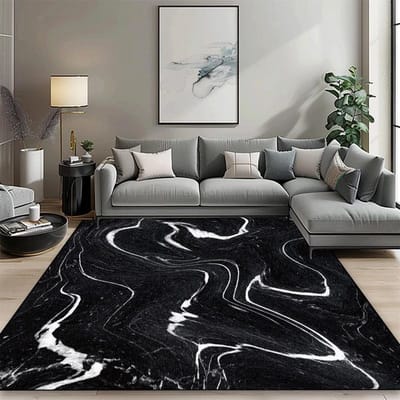 Luxe Geometrisch Tapijt Woonkamer Lounge Salontafels Antislip Vloermatten 200x300 Groot Oppervlak Decoratie Slaapkamer Wasbare Kleden 120*160cm