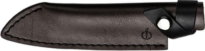 Forged lederen hoes santokumes - Voor 14cm lemmet - Bruin
