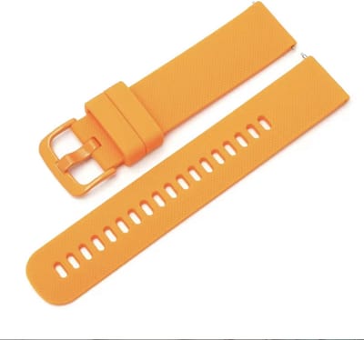 Oranje siliconen bandje geschikt voor Garmin Vivoactive3, Vivomove en Venu - Siliconen - Oranje - 42MM - CHPN
