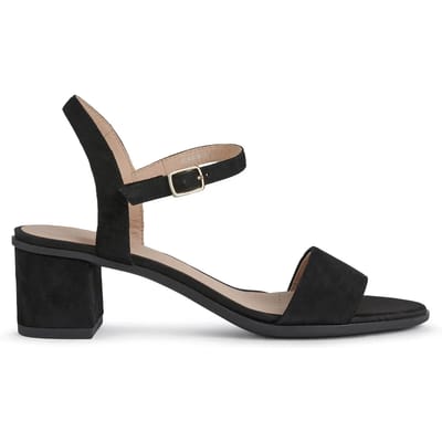 GEOX AURELY 50 DAMES Sandalen - ZWART - Maat 36,5