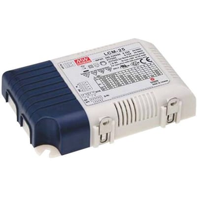 MW Mean Well MEAN WELL LCM-25 LED-driver Constante stroomsterkte 25 W 0.35 - 1.05 A 6 - 54 V/DC PFC-schakeling, Overbelastingsbescherming, Dimbaar 1