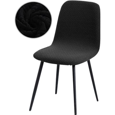 Hogere kwaliteit fluwelen stoelhoes 1/2/4/6 stuks rekbare stoelhoes voor eetkamer 2 soorten stoffen stoelhoes voor thuis 2 Pieces