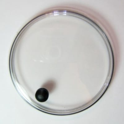 VDO Frontglasset 85 mm. met gat