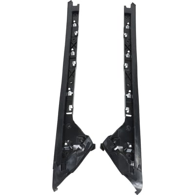 Paar Binnenste Afwerklijst A-stijl Voorruit 926‑451 Links Rechts Vervanging voor Ford Explorer 2011‑2019 black