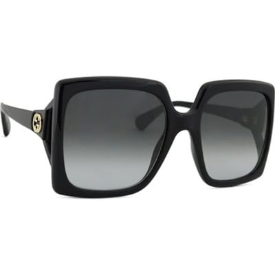 Gucci Zonnebril GG0876S 001 Zwart Grijs Verloop